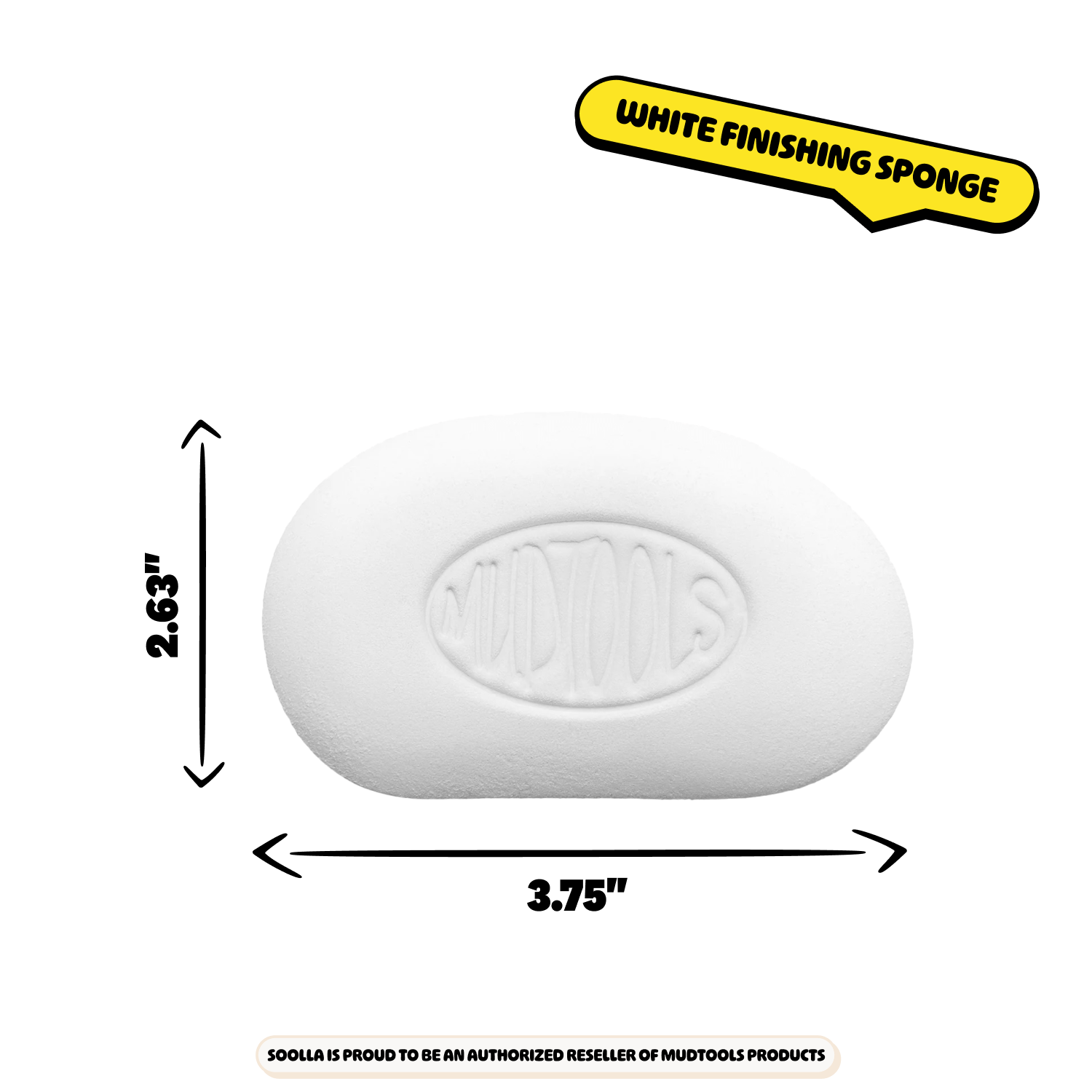 Mudtools Pottery Sponges, 3-Pack