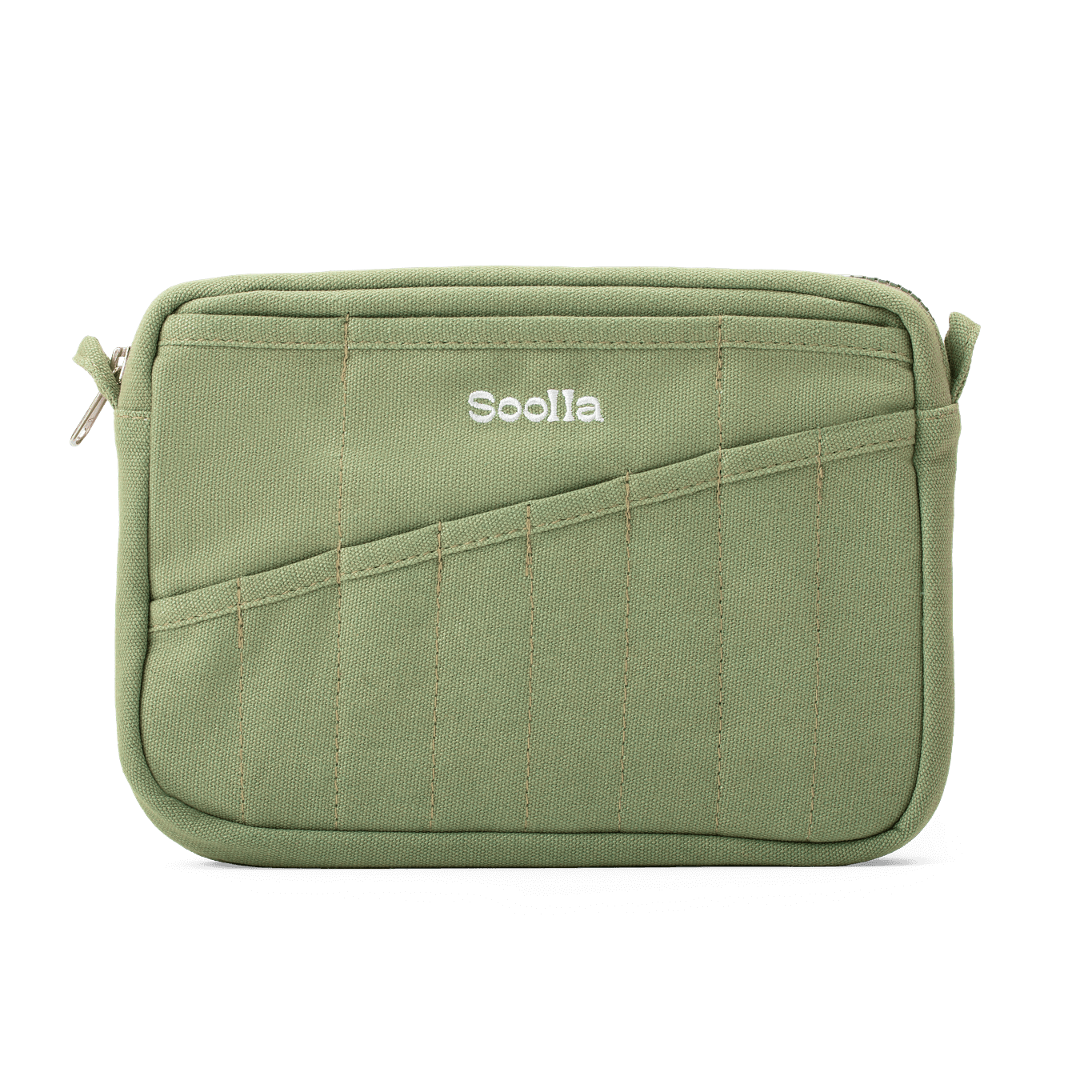 Buy Soolla Studio Pouch Ganja Green | Artist Zipper Organizer Buy Soolla Studio Pouch Ganja Green | Artist Zipper Organizer
