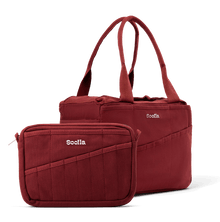 Soolla Studio Bag + Pouch Bundle, Sangria