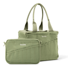 Soolla Studio Bag + Pouch Bundle, Ganja Green