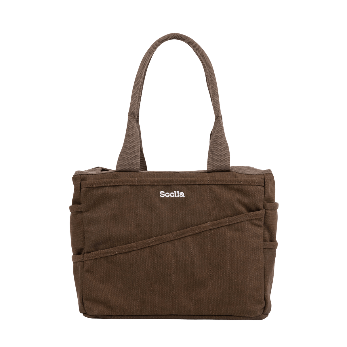 Soolla Studio Bag + Pouch Bundle, Coffee Bean