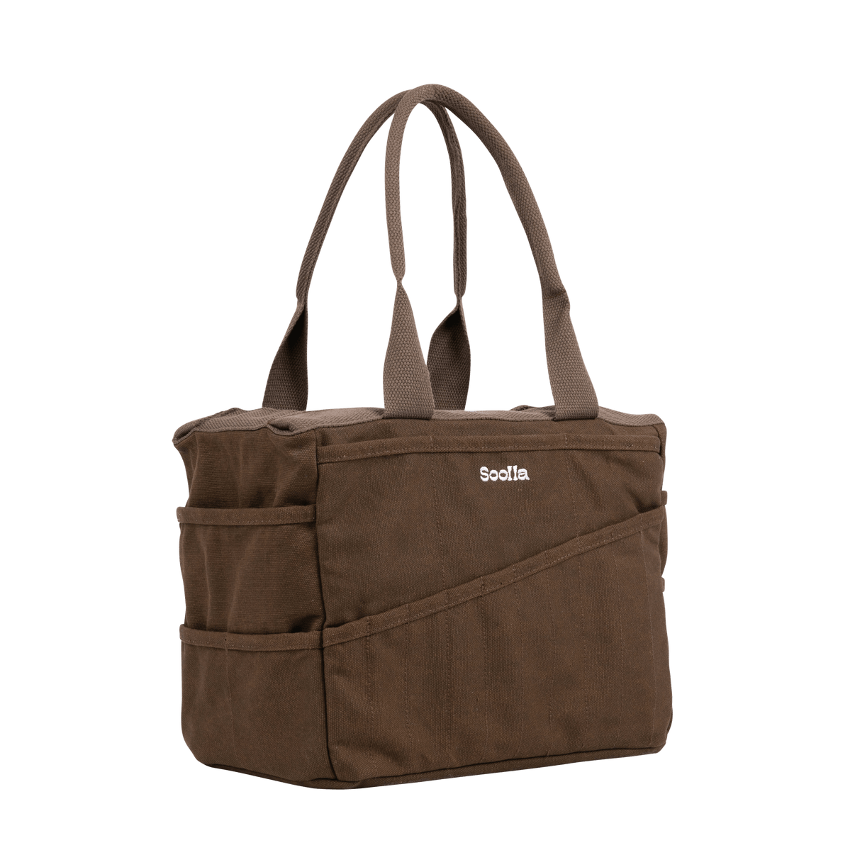 Soolla Studio Bag + Pouch Bundle, Coffee Bean