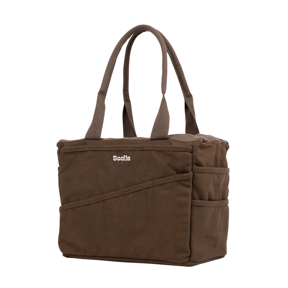 Soolla Studio Bag + Pouch Bundle, Coffee Bean