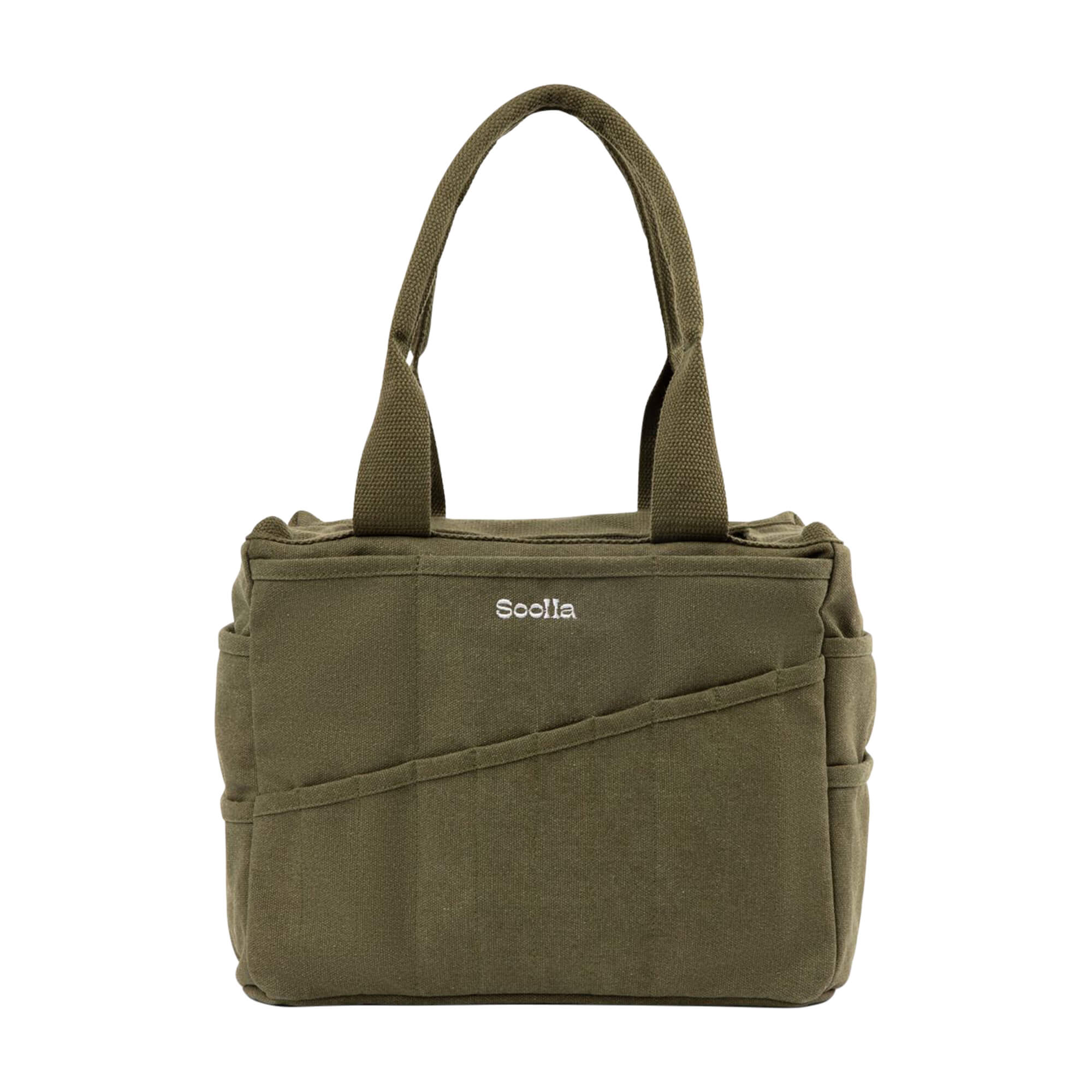 Soolla Studio Bag + Pouch Bundle, Deep Forest Green