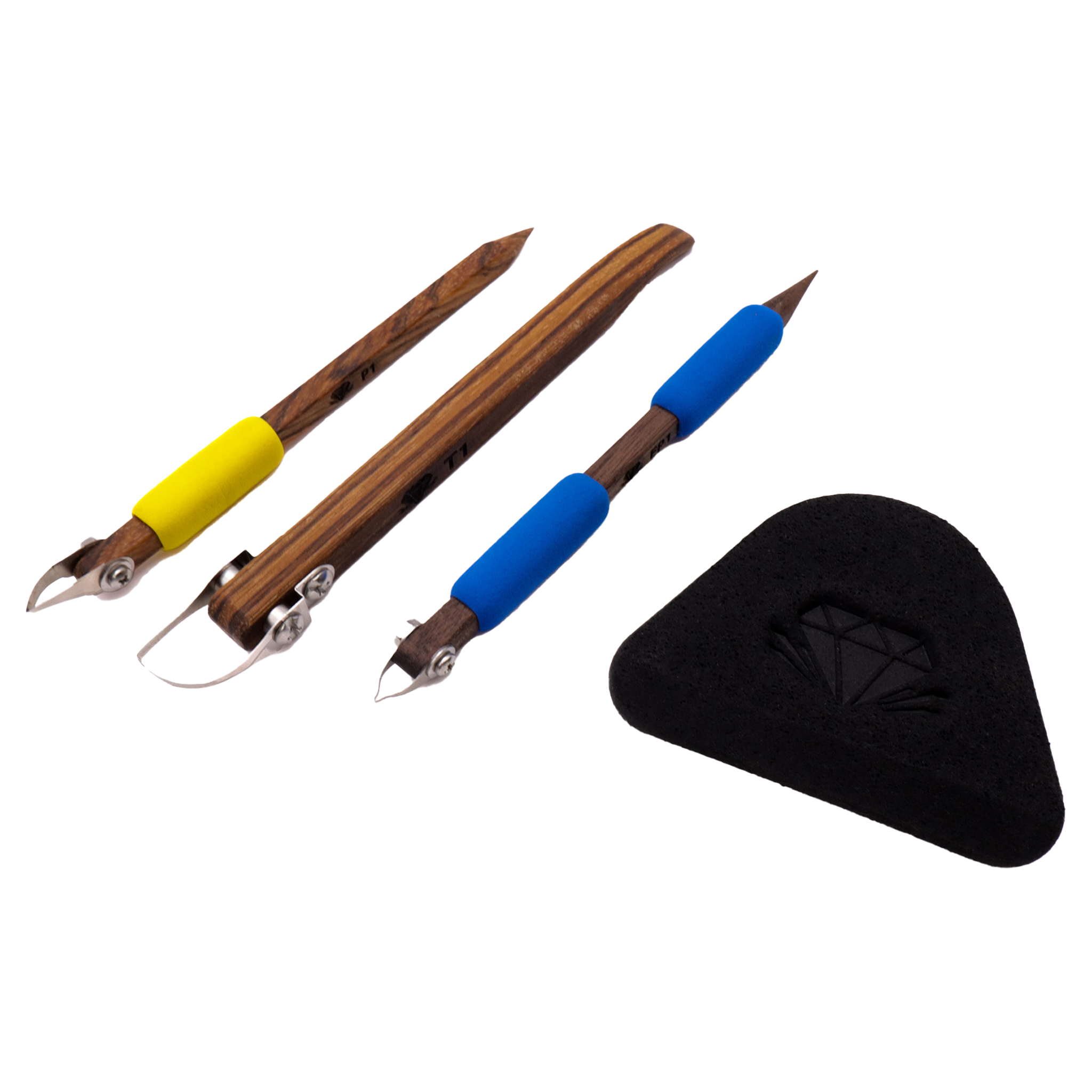 DiamondCore Tools – Starter Pottery Tool Kit (4-Pack)
