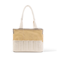 Load image into Gallery viewer, Back view of Soolla Studio Bag in Driftwood, a pottery tool bag and artist bag
