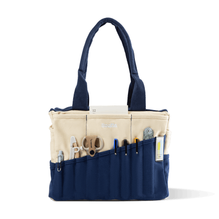 Soolla Studio Bag in Marina, a pottery tool bag and artist bag