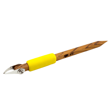 Full view of DiamondCore Tools P1 Carving Tool, for pottery carving and clay tools