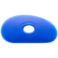 Load image into Gallery viewer, Mudtools Polymer Pottery Rib Shape 1 Blue

