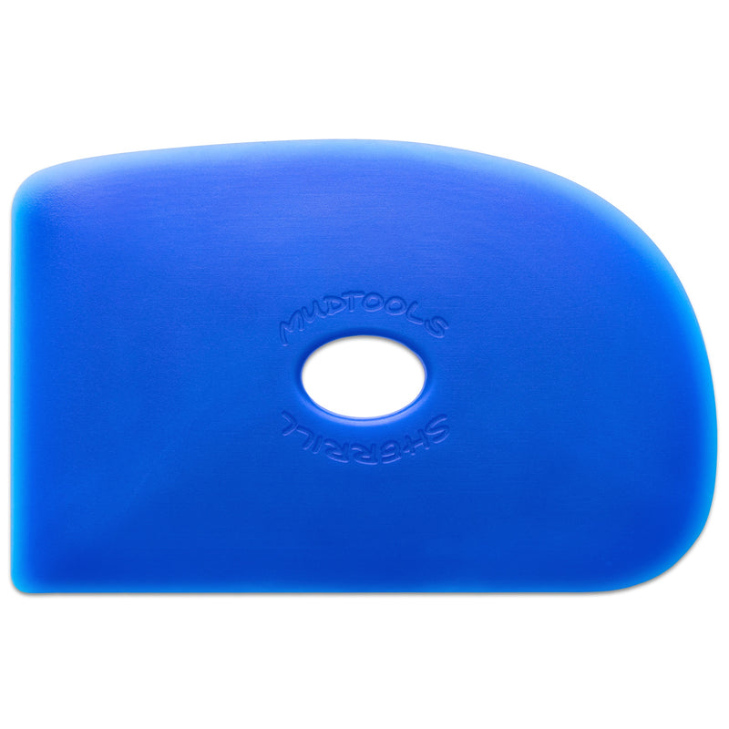 Mudtools Polymer Pottery Rib Shape 2 Blue