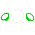 Load image into Gallery viewer, Mudtools Standard Green Mudwire, Pottery Wire Tool
