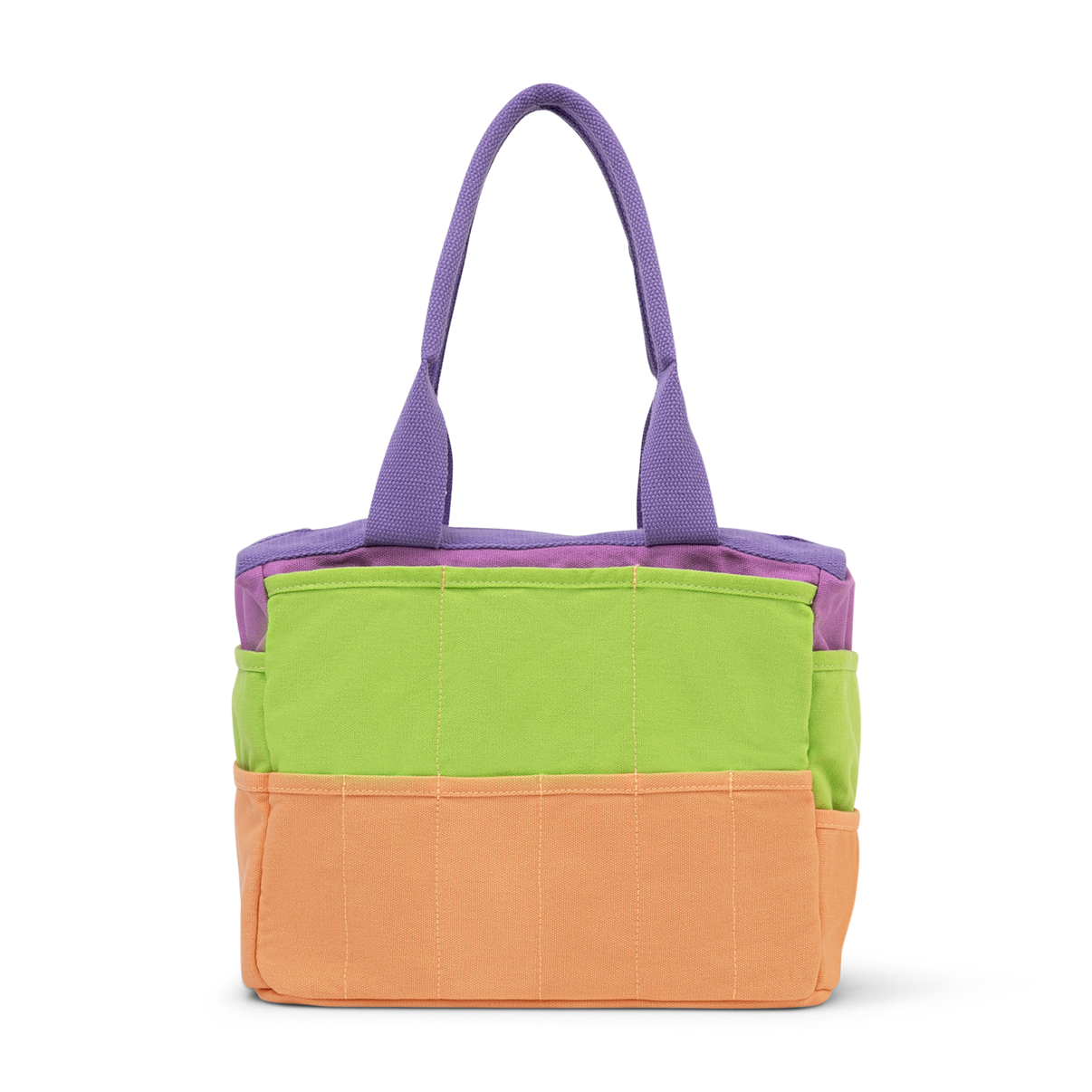 Back view of Soolla Studio Bag in Sarah Anderson, a pottery tool bag and artist bag