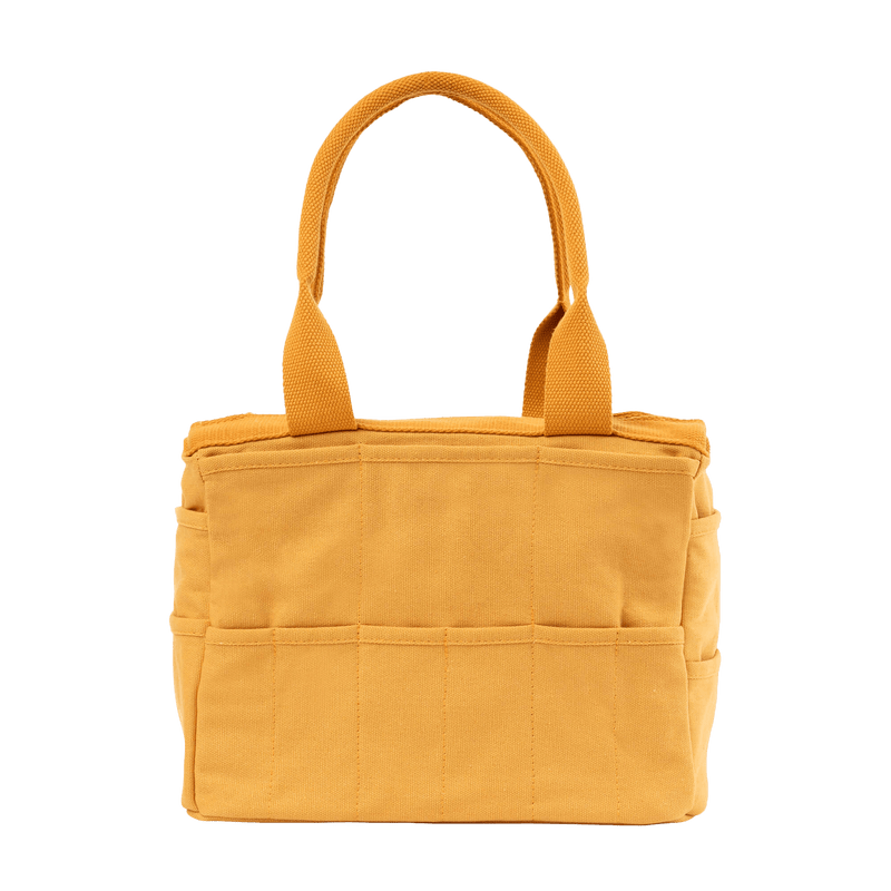 Back view of Soolla Studio Bag in Sedona, a pottery tool bag and artist bag