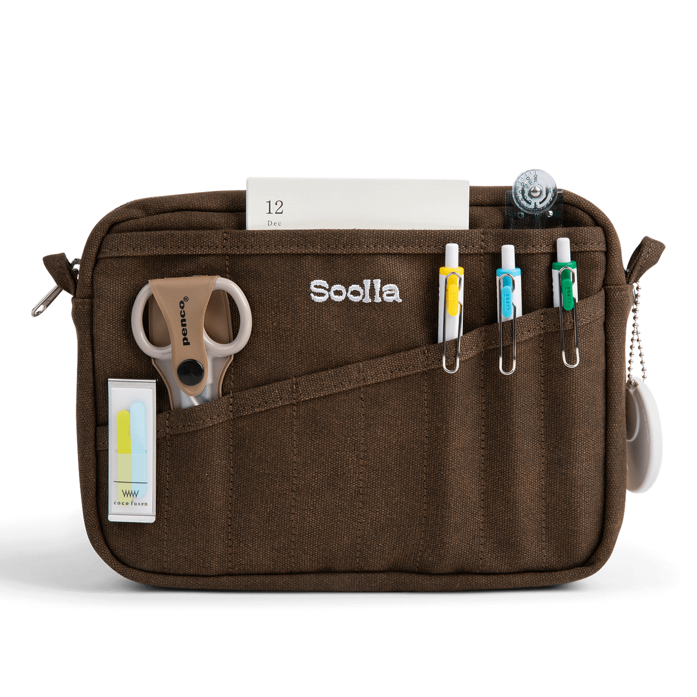 Soolla® Studio Pouch, Coffee Bean