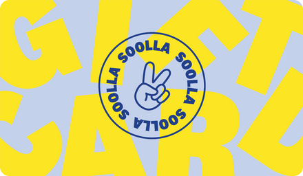 Soolla gift card, for artists, pottery tools, and studio supplies