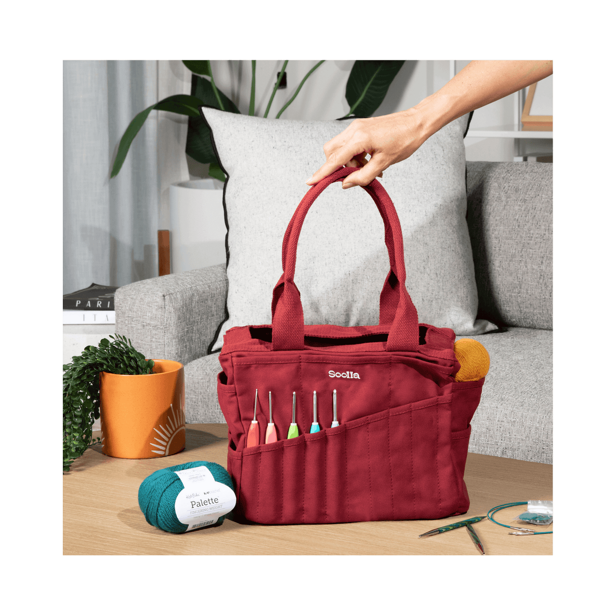 Soolla® Studio Bag, Flirty Flamingo
