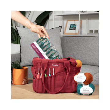 Buy Soolla Studio Bag Aquamarine Blue Pottery Storage Tote – Soolla®