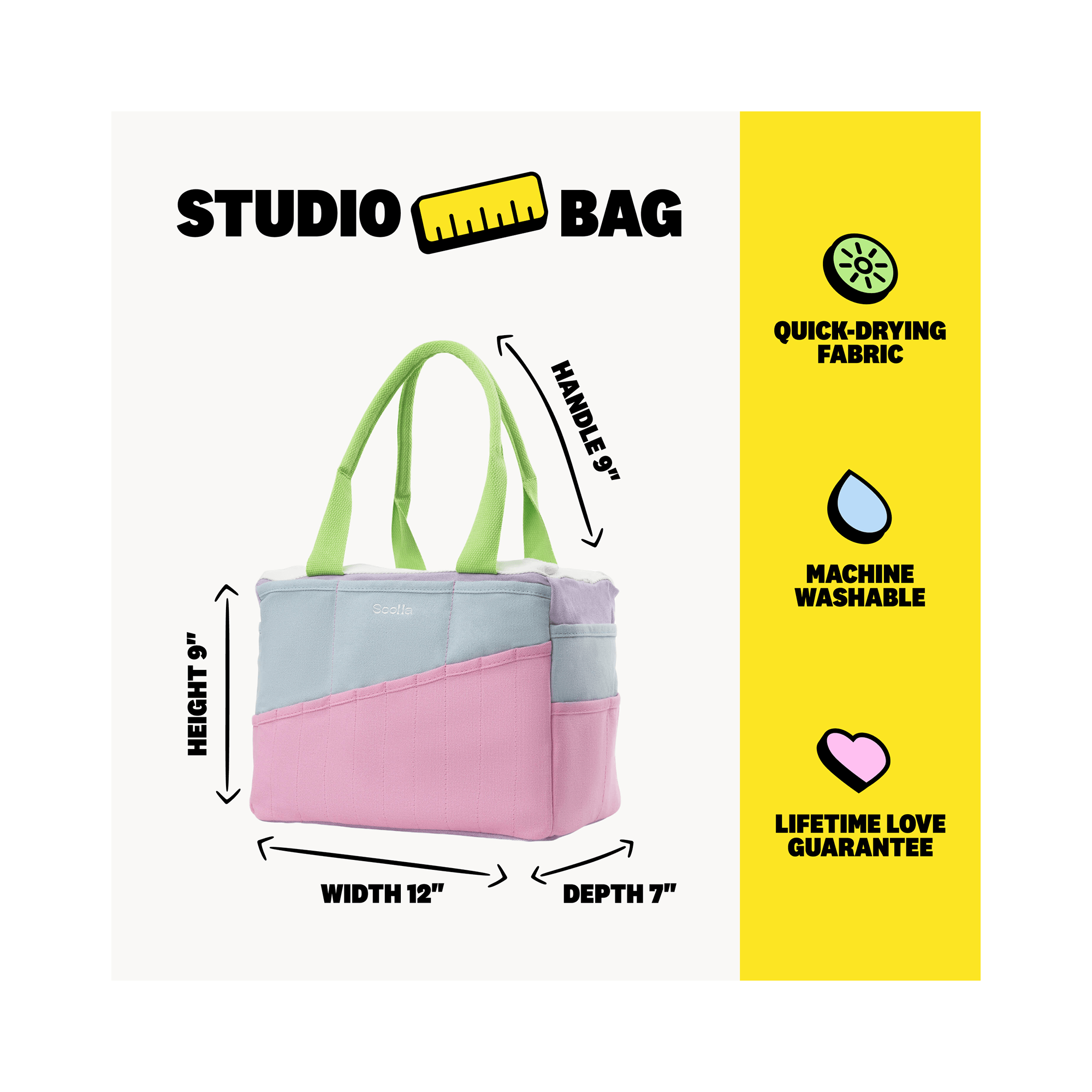 Soolla® Studio Bag, 80's Windbreaker