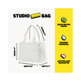 Load image into Gallery viewer, Soolla® Studio Bag, Porcelain White
