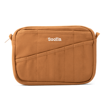 Buy Soolla Studio Pouch Cinnamon | Zipper Stationery Organizer