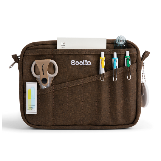 Soolla® Studio Pouch, Coffee Bean