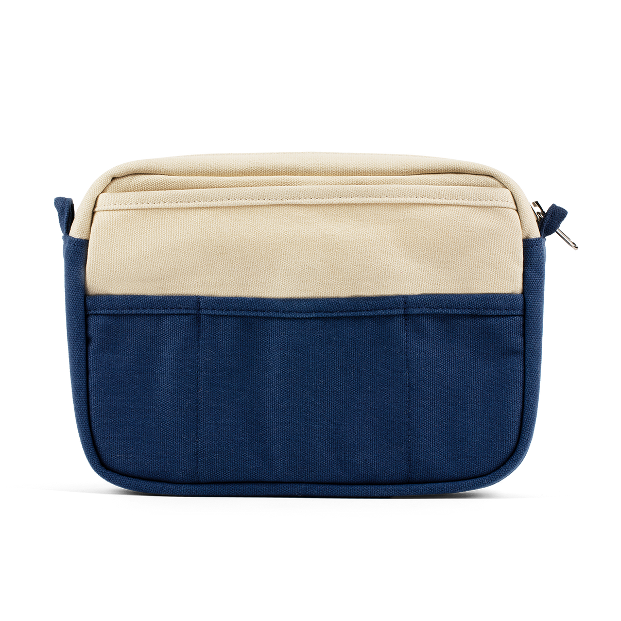 Back view of Soolla Studio Pouch in Marina, a stationery pouch and art pouch