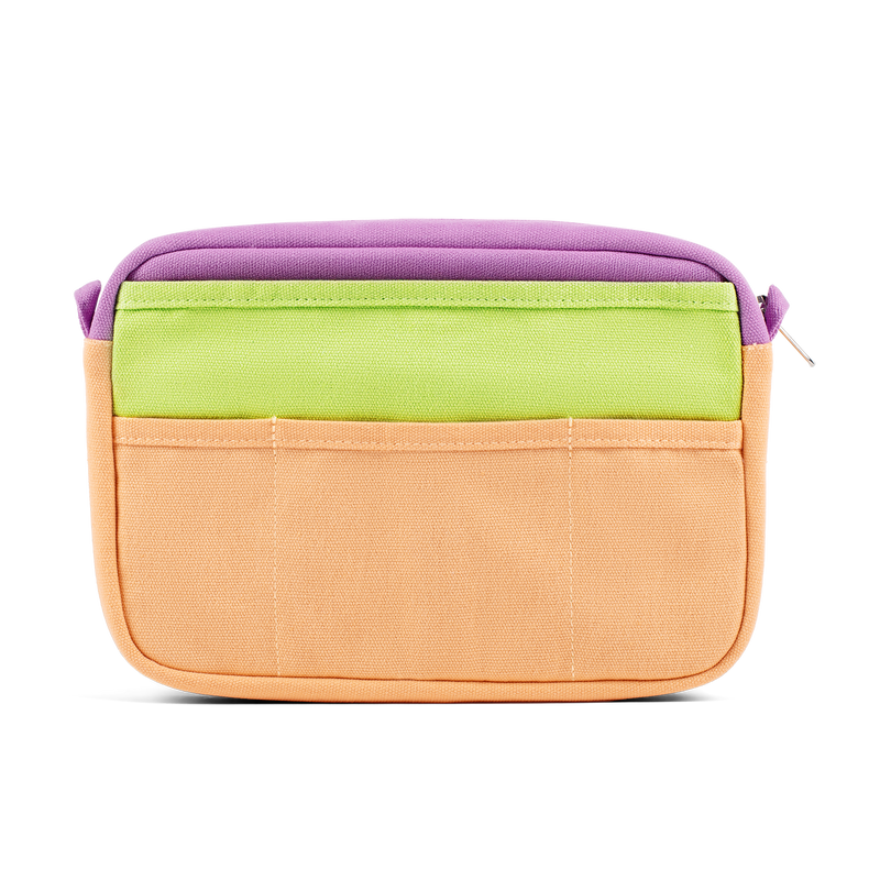 Back view of Soolla Studio Pouch in Sarah Anderson, a stationery pouch and art pouch