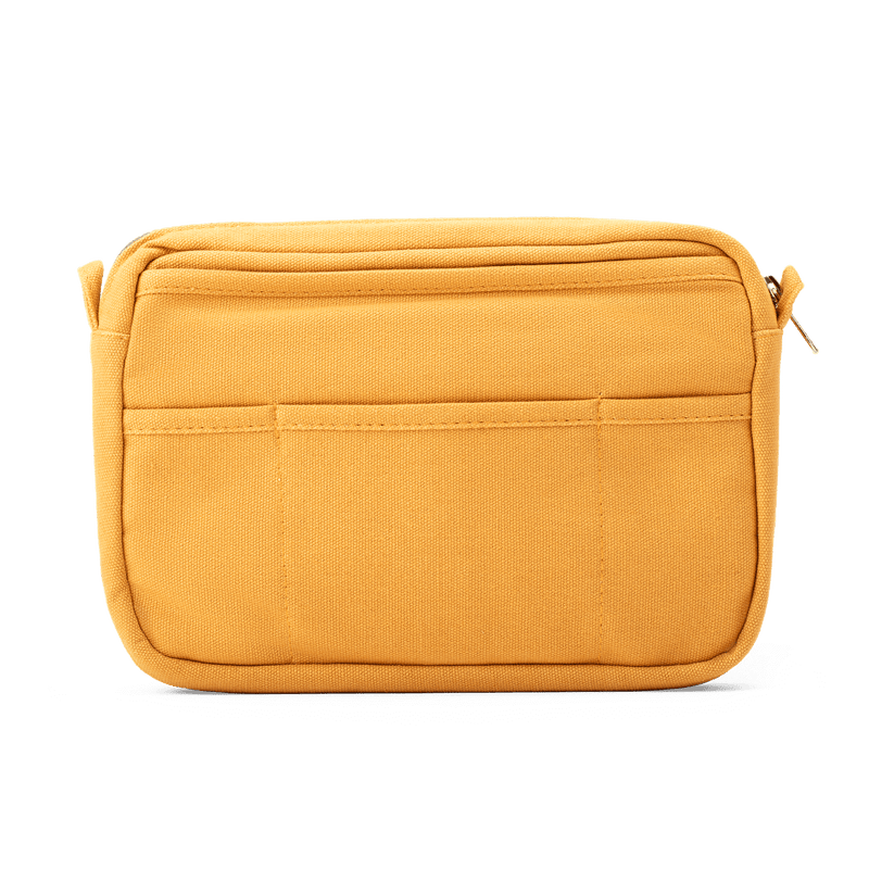 Back view of Soolla Studio Pouch in Sedona, a stationery pouch and art pouch