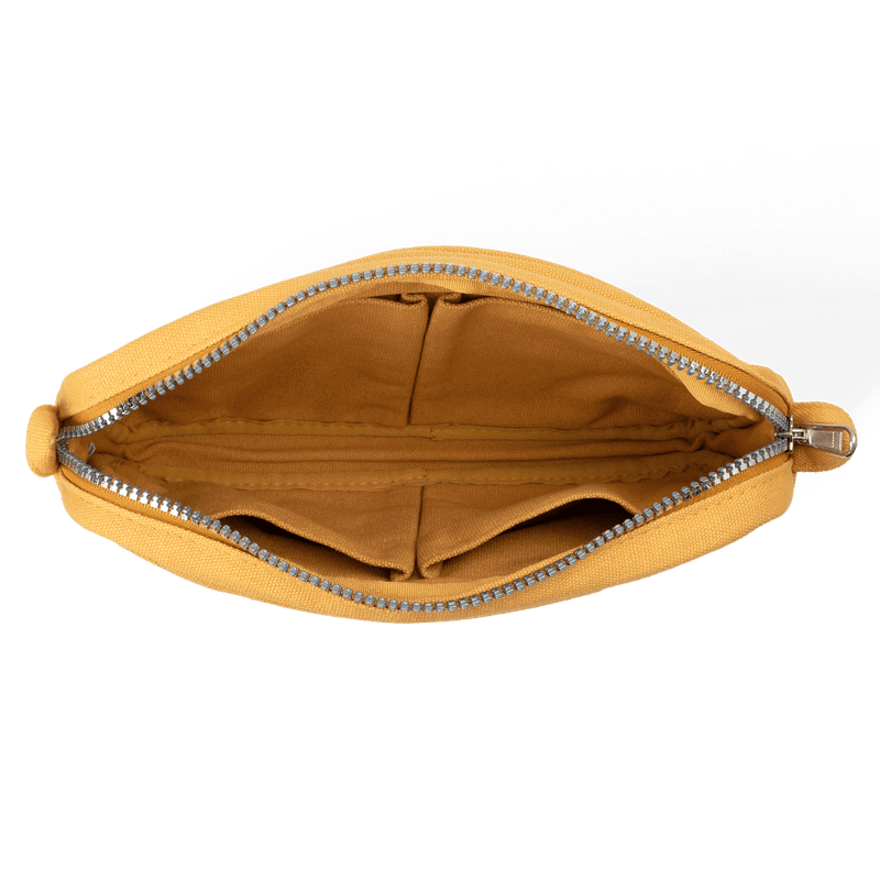 Interior view of Soolla Studio Pouch in Sedona, a stationery pouch and art pouch