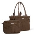 Load image into Gallery viewer, Soolla Studio Bag + Pouch Bundle, Coffee Bean