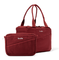 Load image into Gallery viewer, Soolla Studio Bag + Pouch Bundle, Sangria