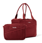 Soolla Studio Bag + Pouch Bundle, Sangria