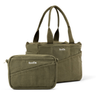 Soolla Studio Bag + Pouch Bundle, Deep Forest Green
