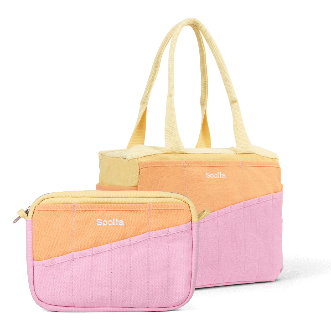 Soolla Studio Bag + Pouch Bundle, Becca Sands