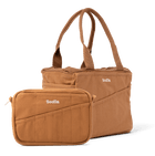 Soolla Studio Bag + Pouch Bundle, Cinnamon