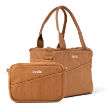 Soolla Studio Bag + Pouch Bundle, Cinnamon
