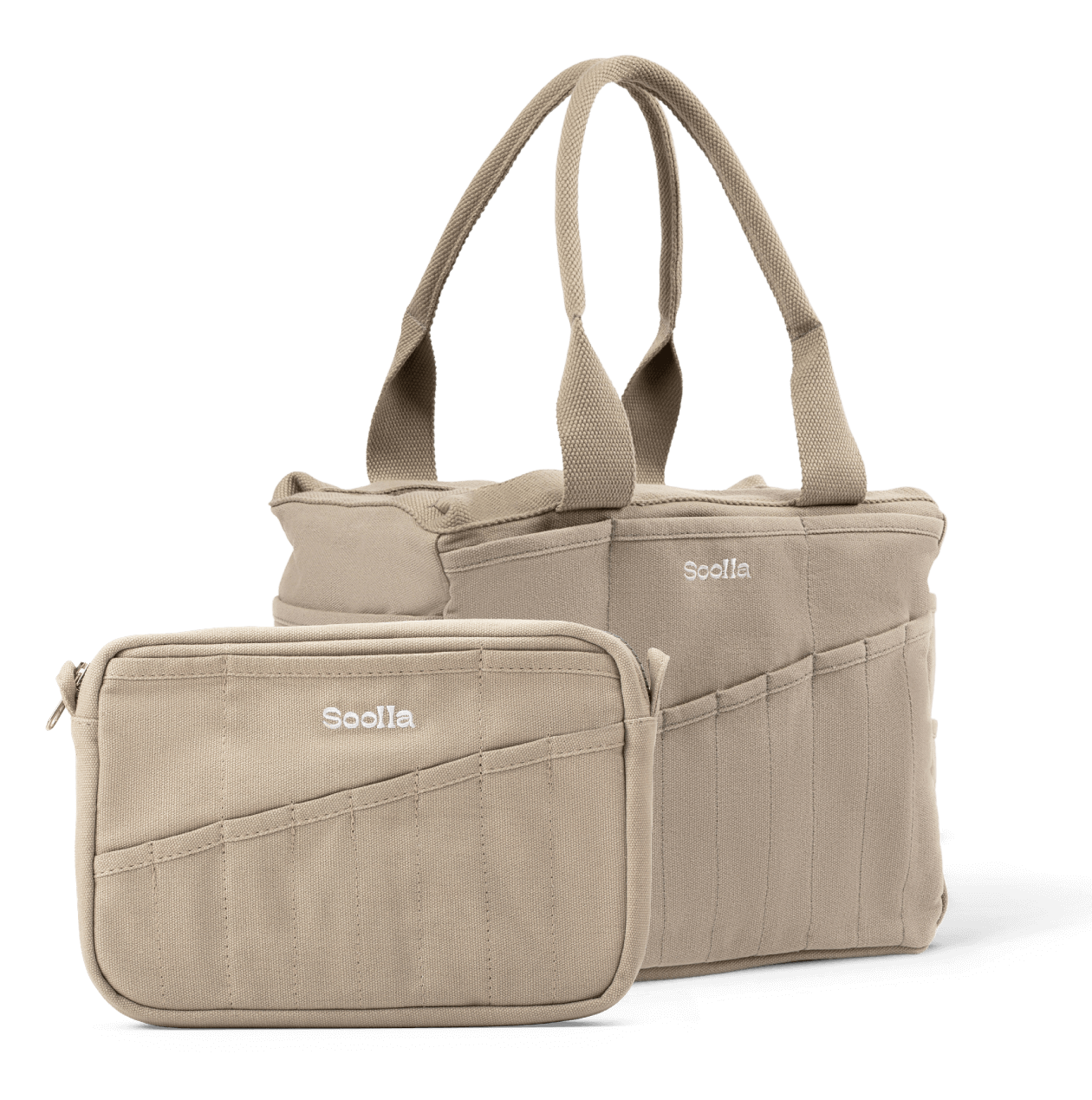 Soolla Studio Bag + Pouch Bundle, Graphite